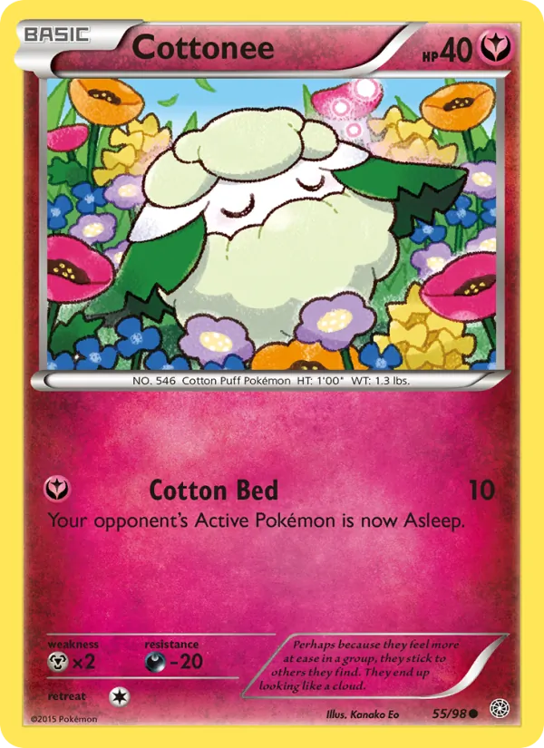 Cottonee, Normal