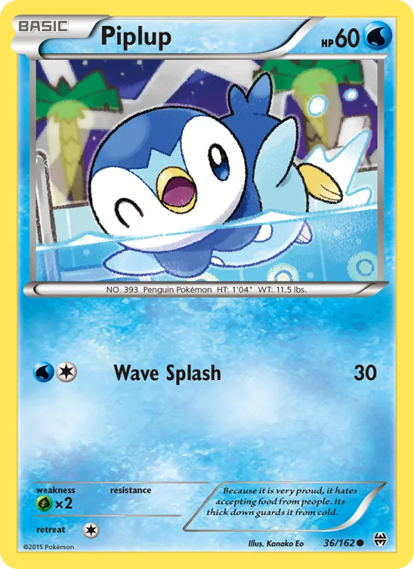 Piplup, Normal