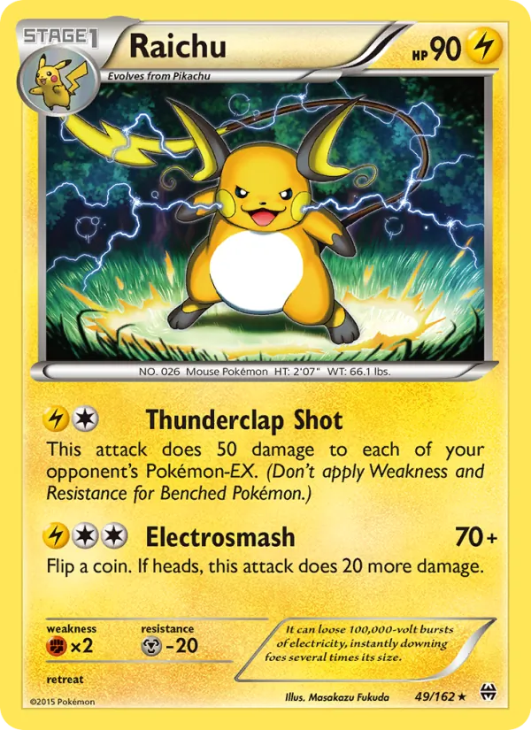 Raichu, Normal