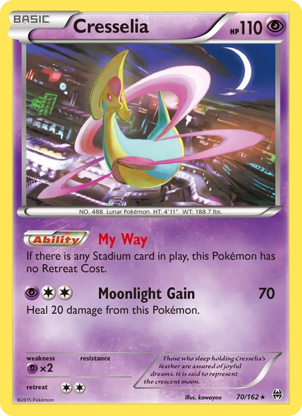 Cresselia, Normal