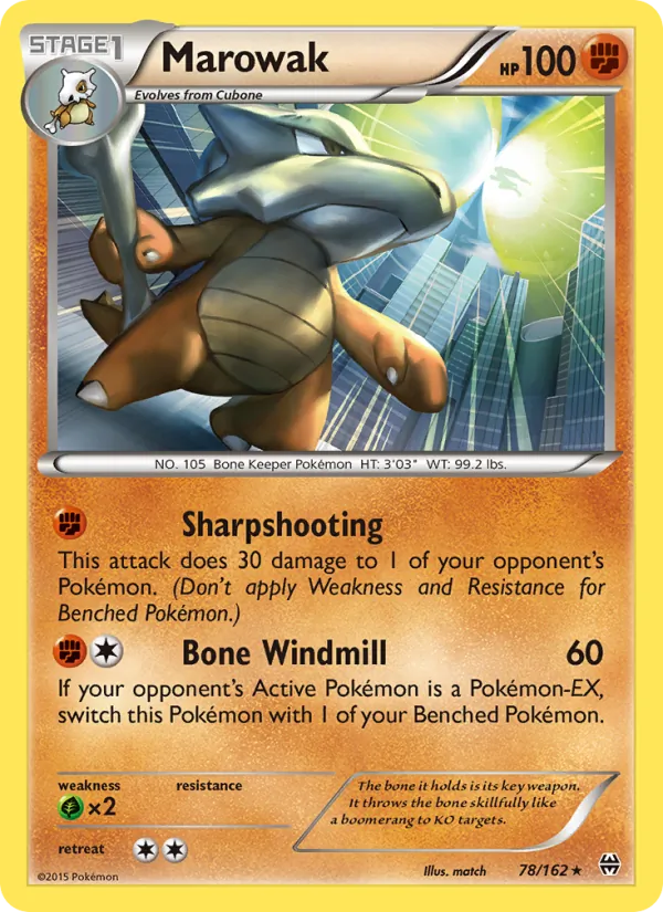Marowak, Normal