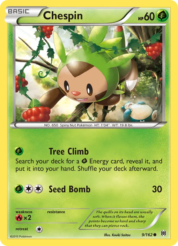 Chespin, Normal