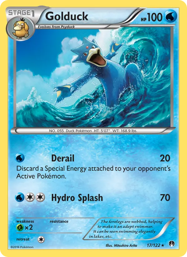 Golduck, Normal
