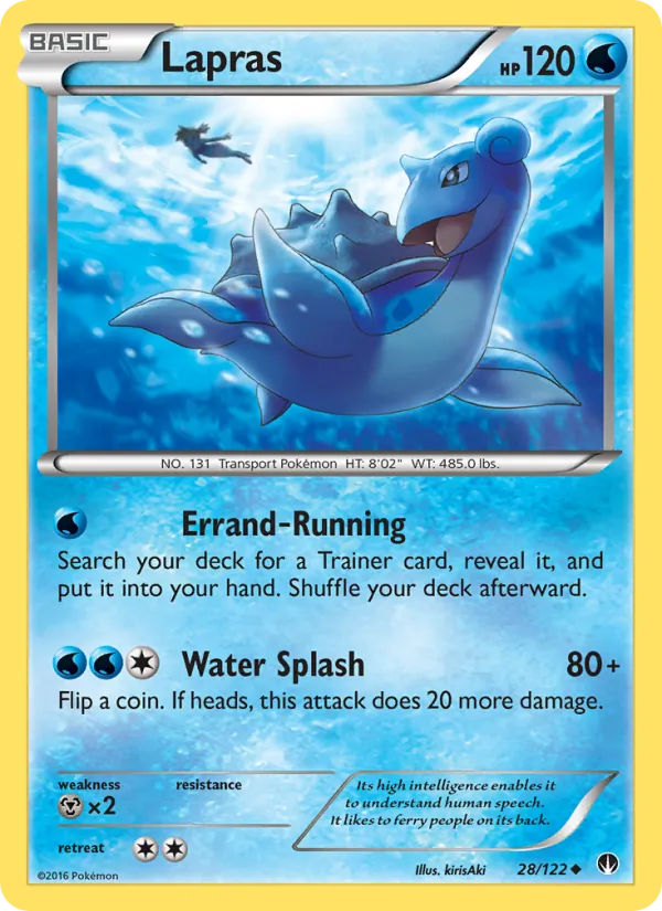 Lapras, Normal