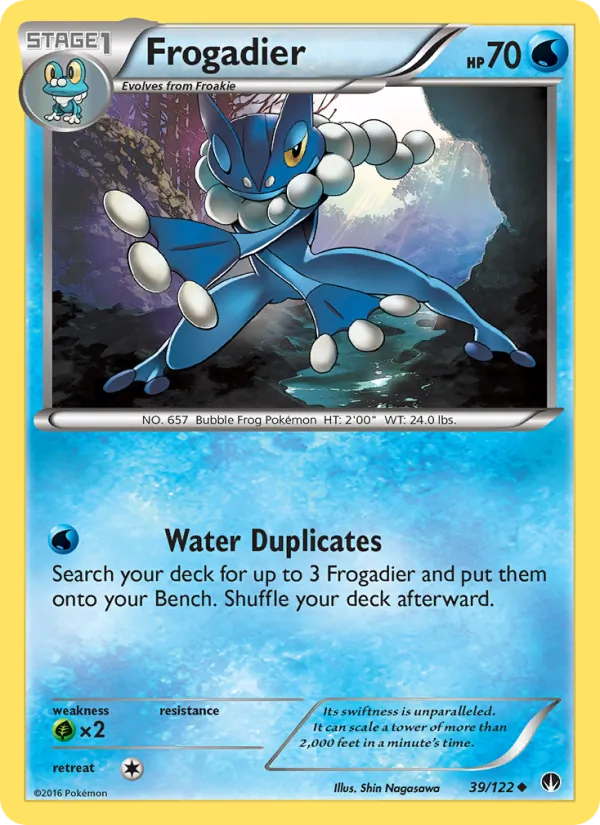 Frogadier, Normal