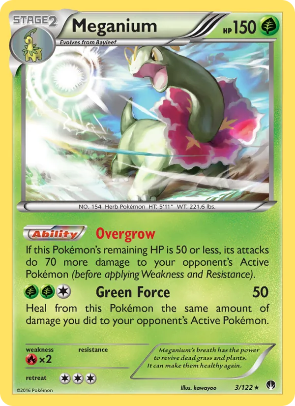 Meganium, Holo