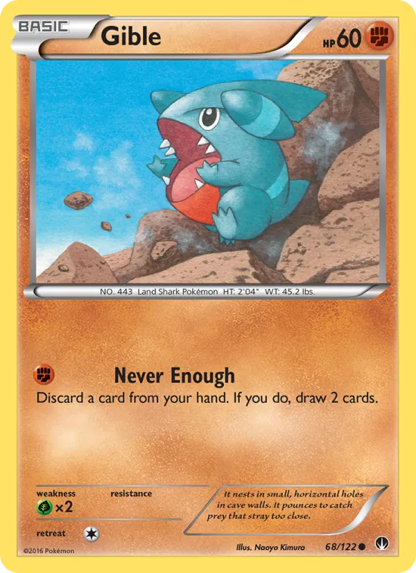 Gible, Normal